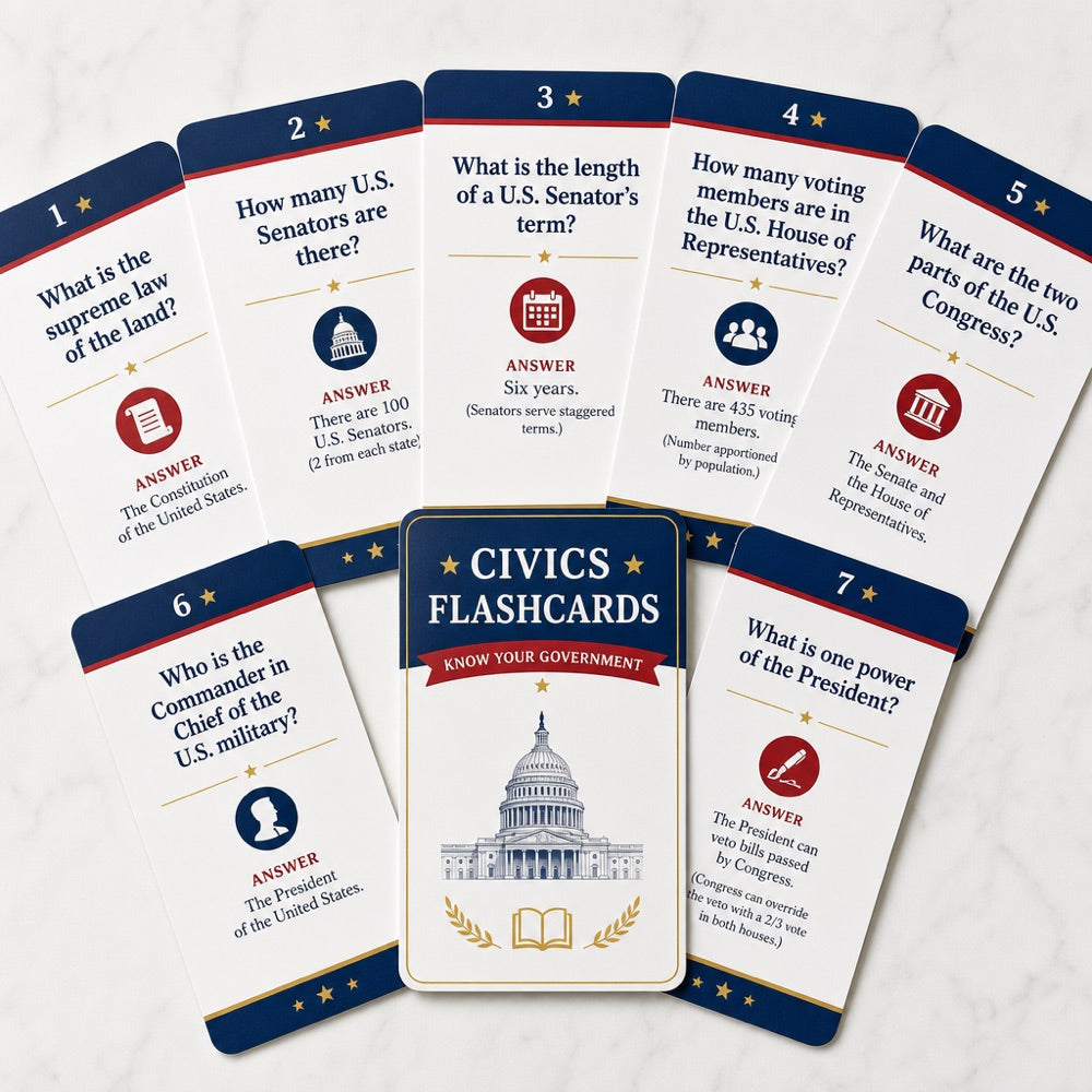 Civics flashcards